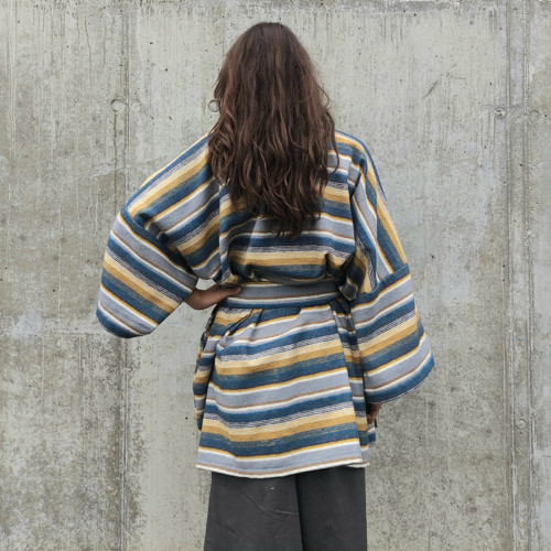 Kimono kabátek flanel — foto 3