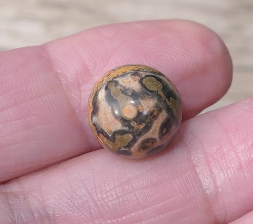 Kulička 12 mm - jaspis leopardí V517 — foto 5