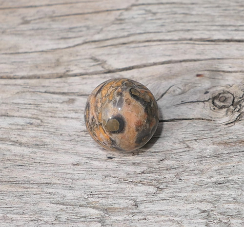Kulička 12 mm - jaspis leopardí V517 — foto 3