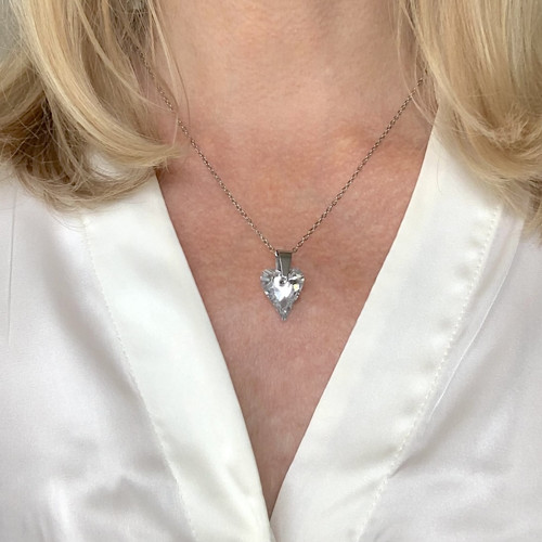 Náhrdelník se srdcem Swarovski — foto 3