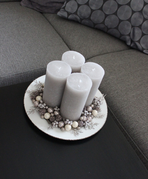 Adventní svícen šedohnědý — foto 3