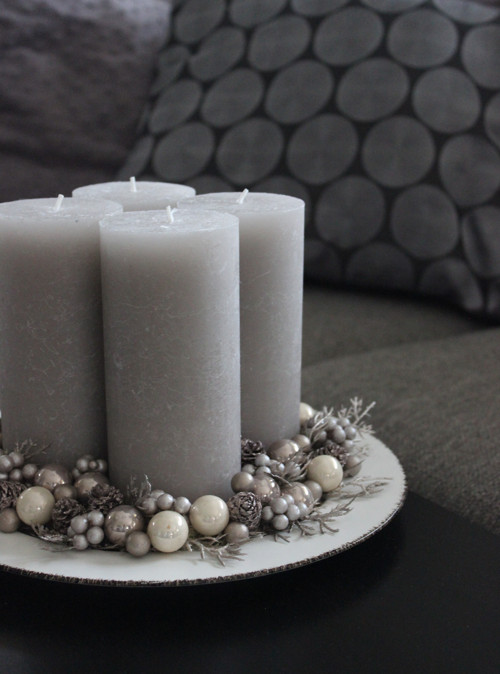 Adventní svícen šedohnědý — foto 4