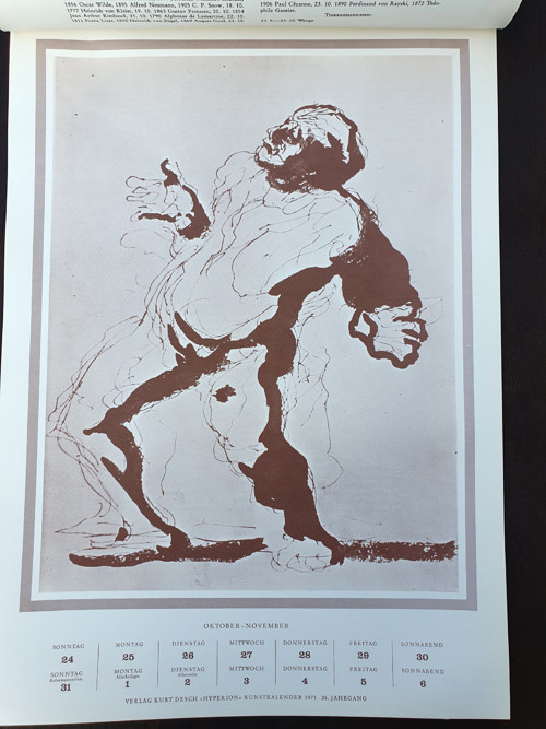 Hyperion Kunstkalender 1971 — foto 4