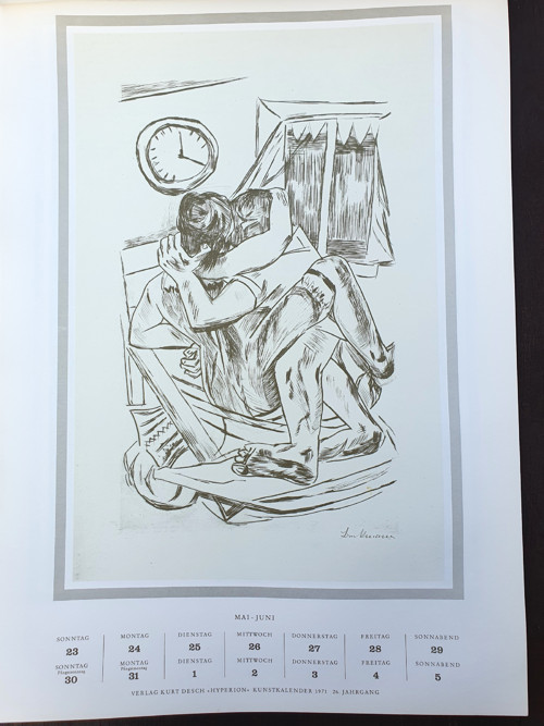 Hyperion Kunstkalender 1971 — foto 3