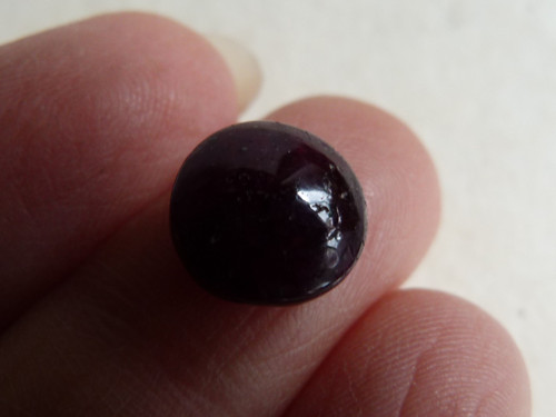 Rubín - kabašon - 1cm (R8) — foto 6