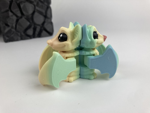 Mini netopýrek do kapsy - 3D tisk — foto 6