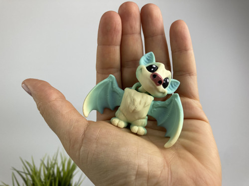 Mini netopýrek do kapsy - 3D tisk — foto 4
