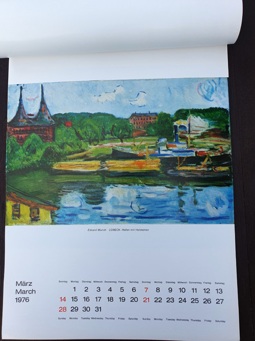 Kunstwerk Kalender 1976 — foto 3