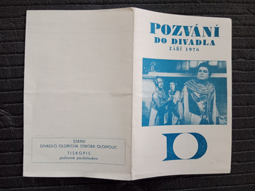 Pozvání do divadla září 1976 — foto 4