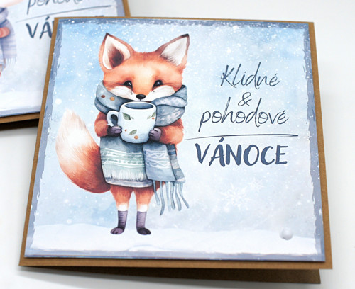Vánoční přání s lištičkou — foto 2