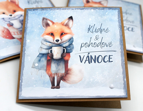 Vánoční přání s lišákem — foto 2