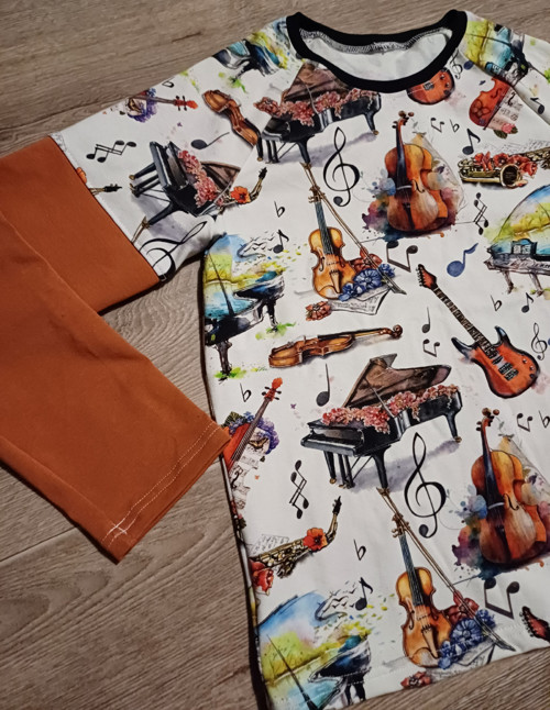 Dětské triko hudba vel.128 — foto 2