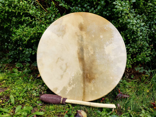 Šamanský buben 45 cm - buben na přání — foto 6