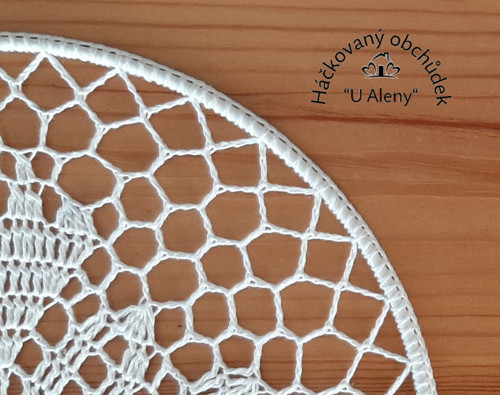 Polotovar lapače snů 22 cm / SLEVA — foto 2