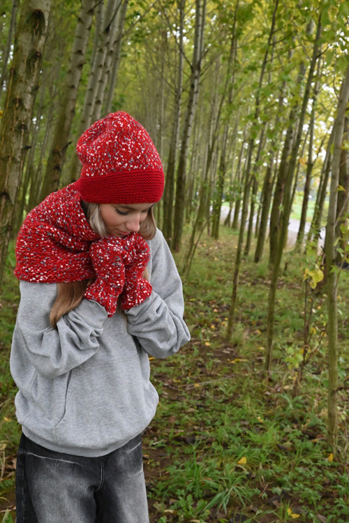 Set Pom Pom v červené — foto 2