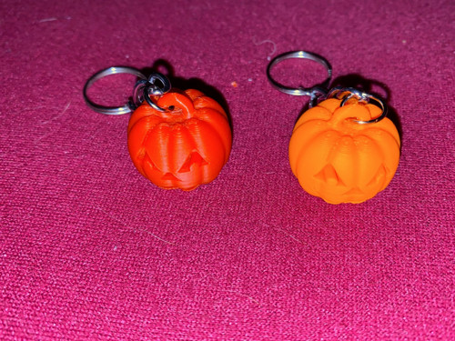 Pohyblivý přívěšek - 3D dýně — foto 3