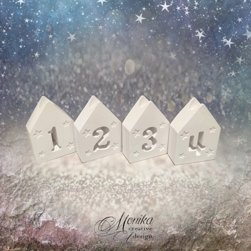 Svícen adventní 1 - 2 - 3 - 4 — foto 2