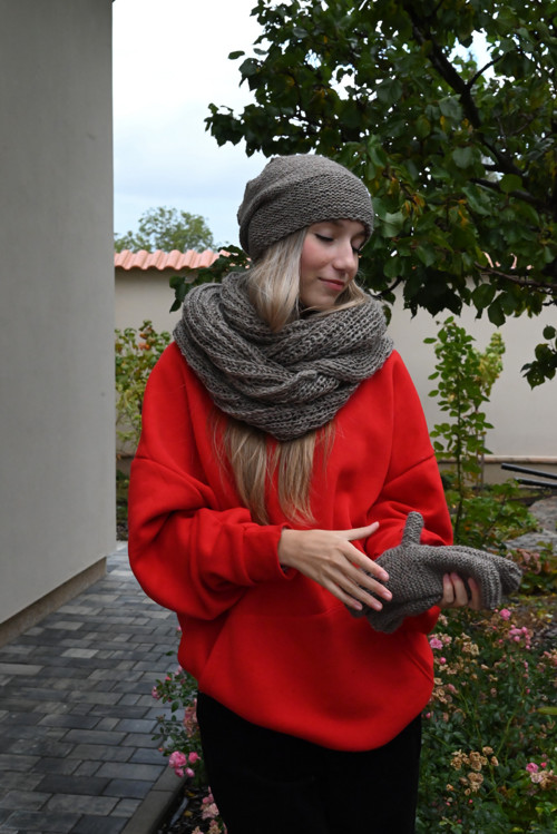 Dámský set v hnědé — foto 3