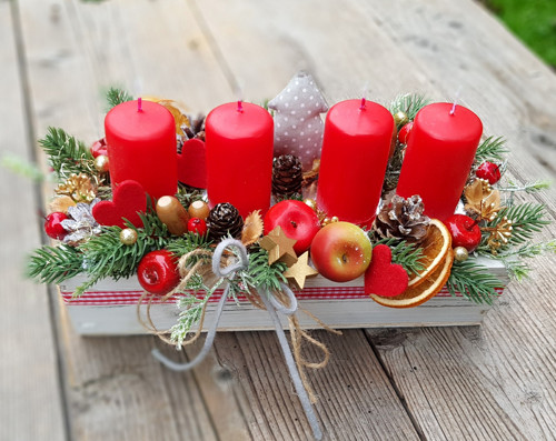 Adventní krabička se stromečkem — foto 2