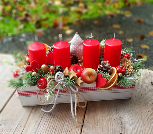 Adventní krabička se stromečkem — foto 3