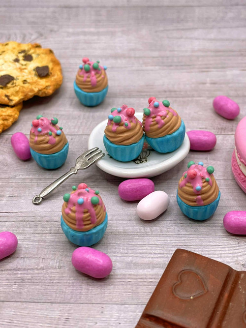 Náušnice Cupcake — foto 6