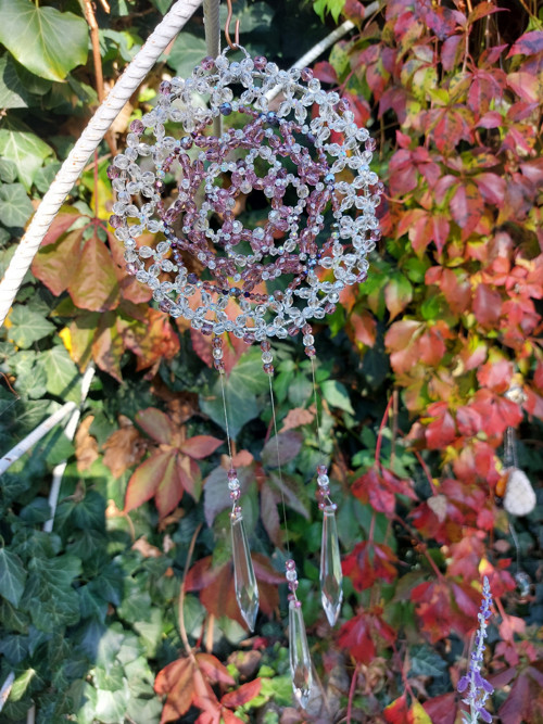 Korálková mandala, lapač SVĚTLA — foto 2