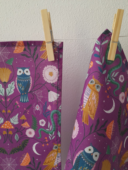 Kapesník Twilight - Owls Purple — foto 3
