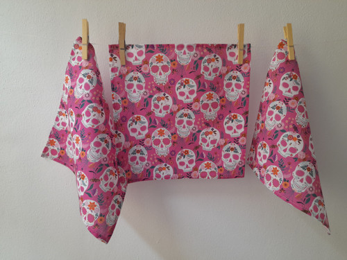 Kapesník Twilight - Sugar Skulls Pink — foto 2