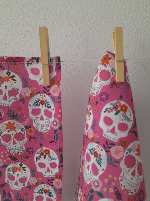 Kapesník Twilight - Sugar Skulls Pink — foto 3