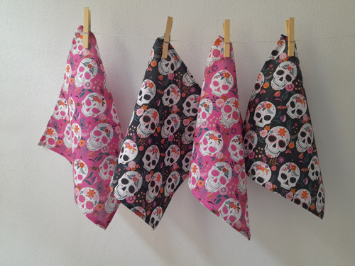 Kapesník Twilight - Sugar Skulls Black — foto 4