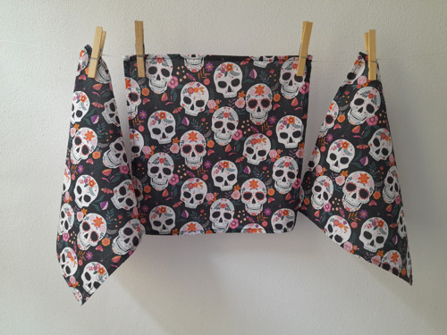 Kapesník Twilight - Sugar Skulls Black — foto 2