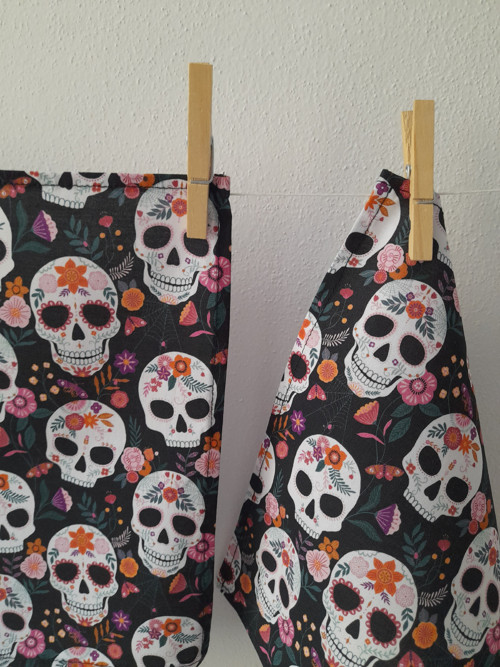 Kapesník Twilight - Sugar Skulls Black — foto 3