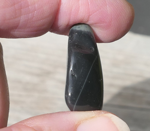 Obsidián pavoučí (26 mm) V527 — foto 2