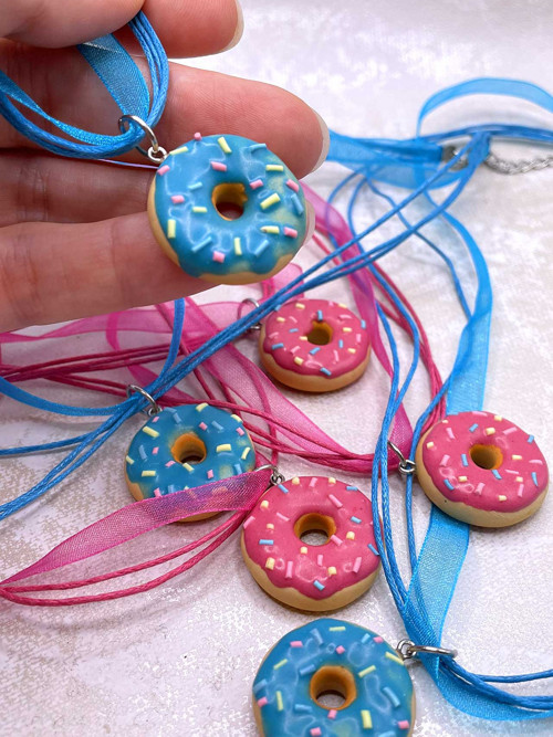 Přívěsek donut — foto 4