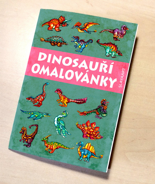 Dinosauří omalovánky - papírové — foto 5