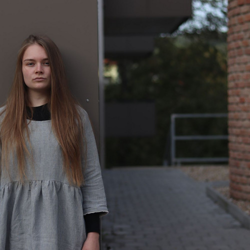 Lněné šaty proužek — foto 6