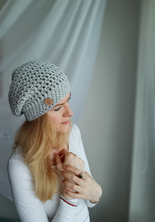 Hučka světle šedá SKLADEM — foto 2