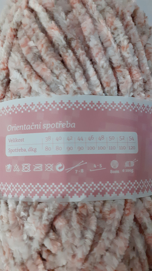 Žinylková příze DOFFY multicolor 128 — foto 3