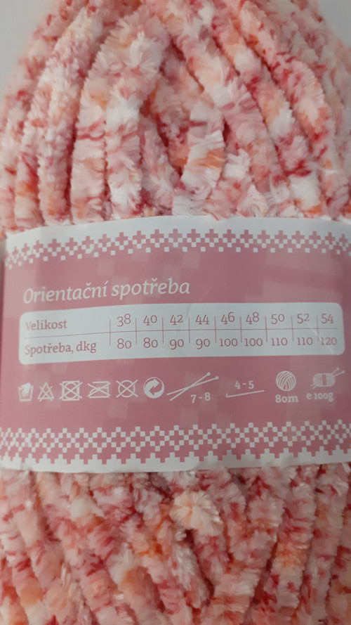 Žinylková příze DOFFY multicolor 135 — foto 3