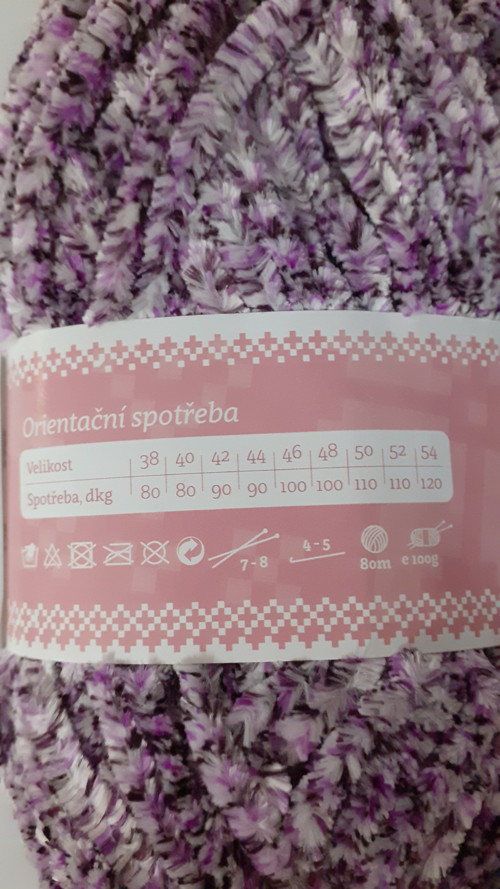 Žinylková příze DOFFY multicolor 138 — foto 3