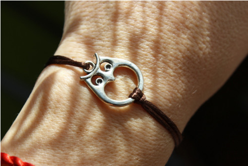 Sova, amulet . Náramek. — foto 4
