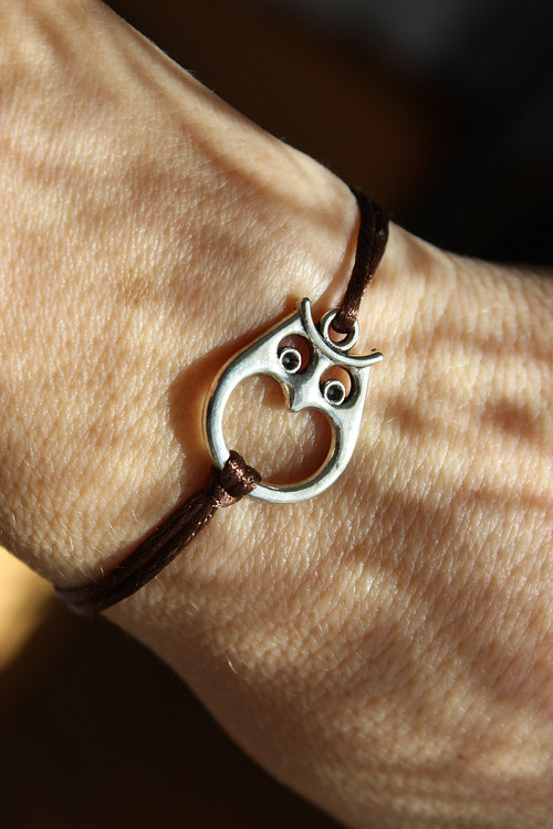 Sova, amulet . Náramek. — foto 2