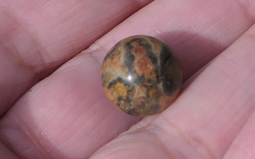 Kulička 12,2 mm - jaspis leopardí V600 — foto 3