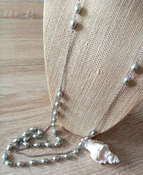 Perličkový náhrdelník — foto 2