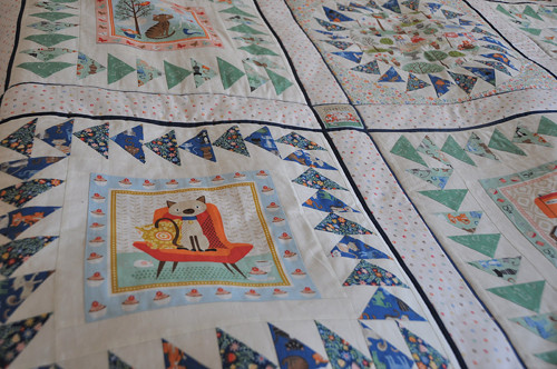 Patchwork přehoz, deka na dvoupostel — foto 2