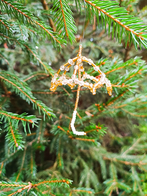 Deštníček z korálků — foto 5