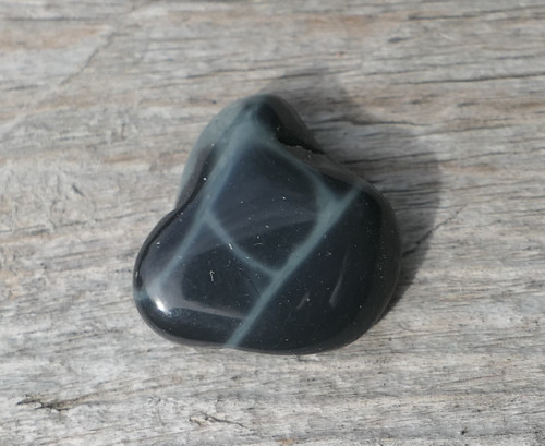 Obsidián pavoučí (18 mm) V604 — foto 4