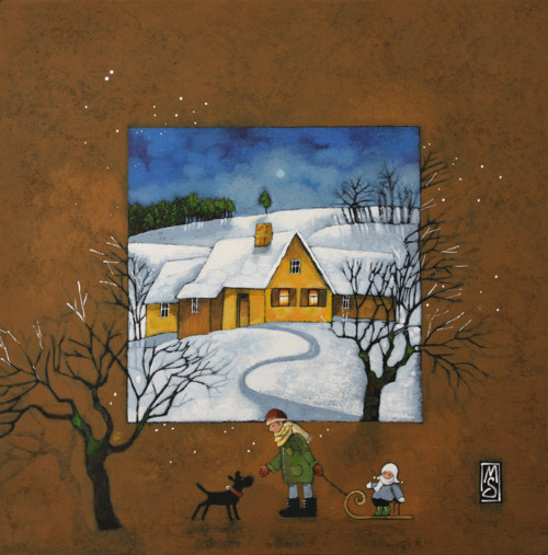 S tatínkem ... 40x40cm — foto 4
