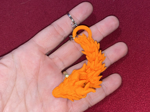 Pohyblivý přívěšek - 3D drak ll. — foto 5