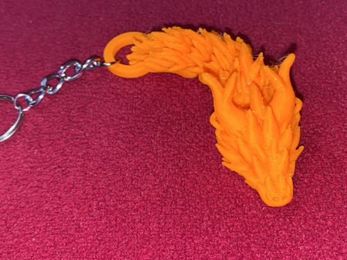 Pohyblivý přívěšek - 3D drak ll. — foto 4